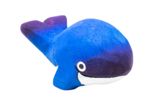 Coloured Floatable Marine Animal - Blue Whale