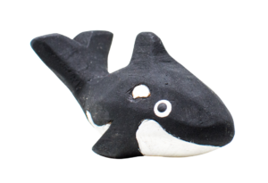 Coloured Floatable Marine Animal - Orca
